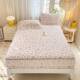 A类二棉合一23917花边夹棉床笠裙带边全包带裙全摆床罩床垫保护罩