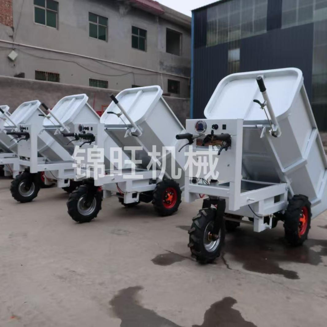 建筑工砖地电动拉殖手推车三轮53413车搬运灰斗车平板车养拉粪翻
