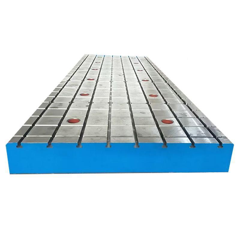 检桌钳工研划线平台测T型槽验焊接装配磨试验工作台KTC1米量铸铁