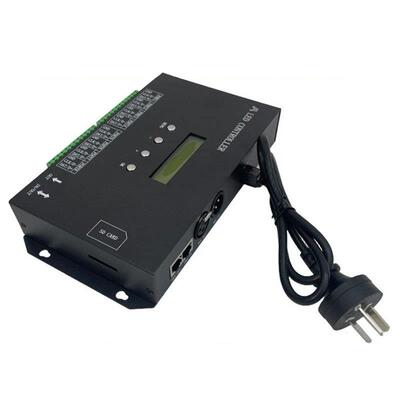 LED灯带控制器DJXRMX512幻彩807会像素灯控制器酒可吧TV宴K控台编