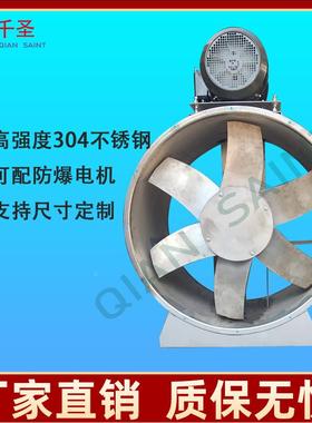 KT40外NHY电置机不锈钢38V0工业喷道漆房耐高温管低噪音排烟轴流