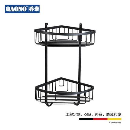 不锈钢11312厨房L双置物架三收纳筐网角篮浴室酒店工程层S210W-2