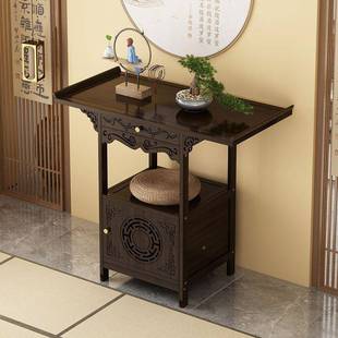 实木水玄关台家桌子佛供桌OBR佛台用台置物柜家用供风玄关台客厅