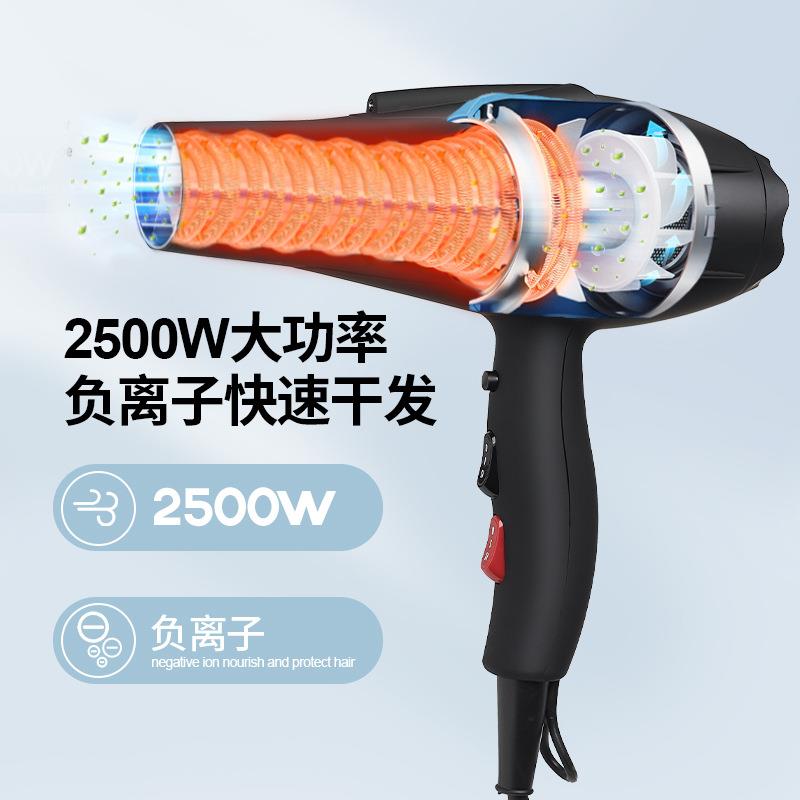 大功率12595吹发风机发廊家用负离速子电吹风快干型造女士吹风筒