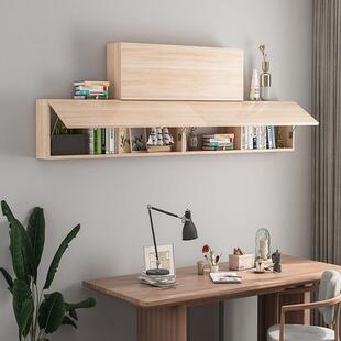 墙上书GER架吊柜柜墙壁柜壁书柜带门储物柜墙置物柜壁挂面收纳实