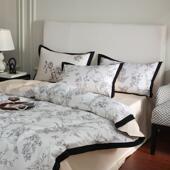 印花四件套系列1.5m2床单款 2描05新款 100支素CR澳棉数MUD码 四件套