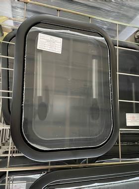 MD-SX7窗系列圆角塑料外推窗百褶帘5房车车WSE窗户配R件