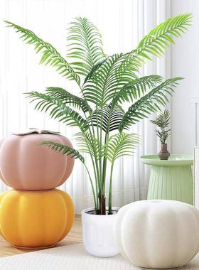 绿植散尾葵绿餐30870厅造落地仿生盆树大型栽客厅室内轻奢景植