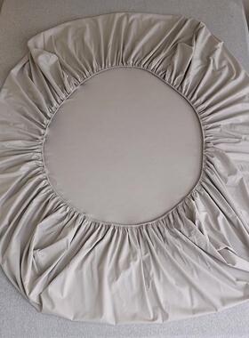 A类棕灰色秋冬天纯棉品被单100支FFR长绒棉磨毛18床床米笠四.件套