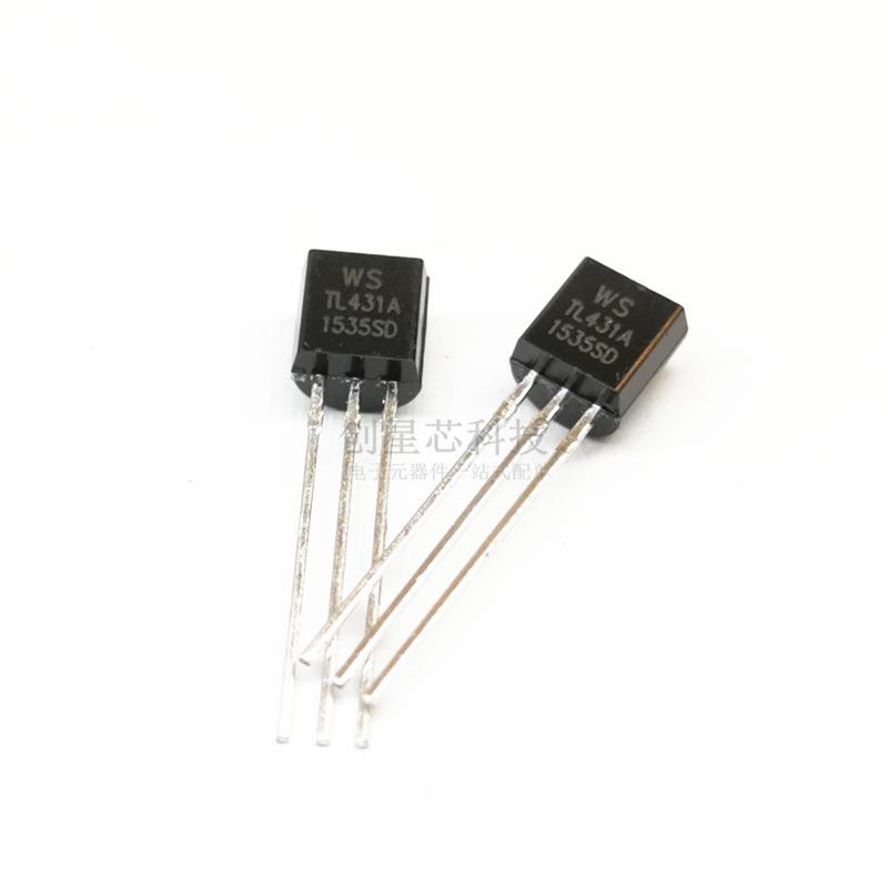 压三管TL43BFF1ACJ431稳WS431T极O-92直插稳压三极管