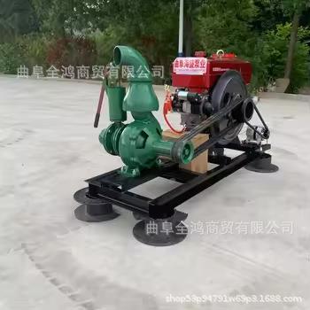 8马力柴油3寸抽泵用灌溉抽水机政应市急工农程排水RZV涝污水泵