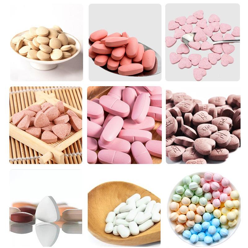 小型全自动旋转式压片LHV机Z万P-5片/7/9冲0压2MM奶片产量1片制机