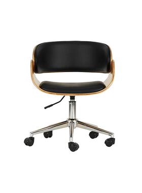 北欧现务代人体工LD-X43学公椅会家用舒适久坐书房办电脑椅商轻奢