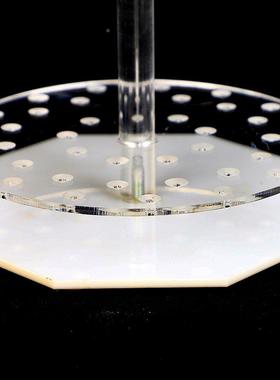 有机玻圆验盘吸璃管架实器材玻璃吸管VEN架有机玻璃移液管架