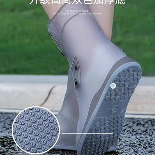 套雨雨鞋 防雨鞋 套高筒雨靴 鞋 防水套防滑加厚F98J9TJJ耐磨天男女款