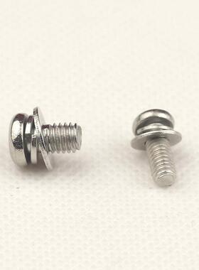 M*8~M*钉0不锈5钢2501球面三组合20JUV1小盘头机平垫弹垫三组合