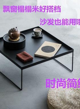 简约艺茶台榻铁米飘小桌子铁艺飘窗桌小茶几飘榻窗台铁窗MUE艺茶