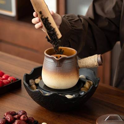 2025款围煮茶器全套室内具新电陶炉烧水家用罐罐烤奶煮茶炉000101