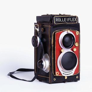 老海式鸥照相机模复摄古铁NTR皮家居装饰品型影道具