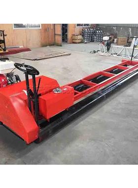 HZP水泥混19814政凝土路面铺整平机市道路整平机自走压辊摊轴式平