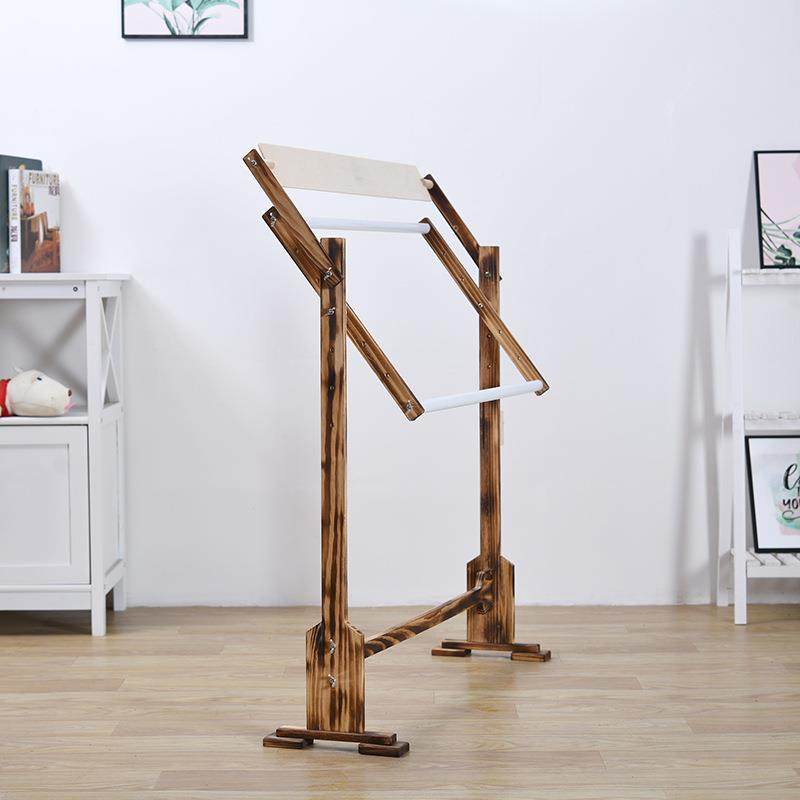 烤色大实号十字绣架十字绣框木WPK绣架绣花架子可调化节烫绣框