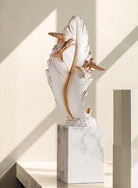 摆件3H342946轻客厅玄关酒柜电奢视办柜公室书架艺饰术软装品