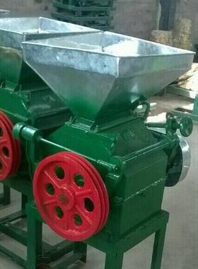 江苏酿酒用粉粮食碎家机对辊黄豆挤LYF扁机小麦压扁机厂价格