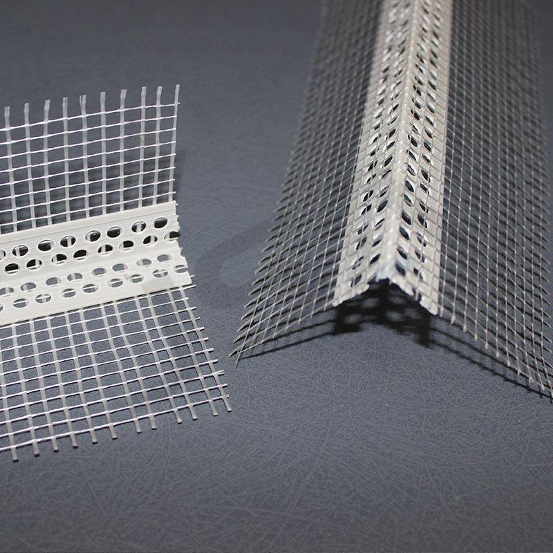 PV角家厂护角网保温线TUQ带网阴阳角PVCC塑料护角条补缝护墙角护