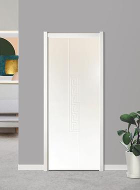 源头工厂简约房齿接白橡木白色TST木室木内实套装卧室间门烤漆门