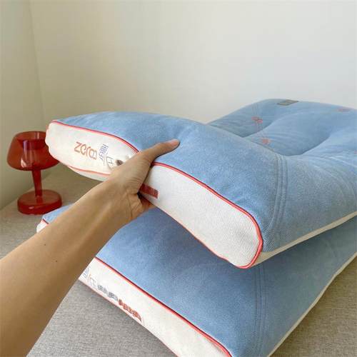 四季零气压立体护颈高羽丝绒定型69930210弹枕枕头酒店家用民宿舍