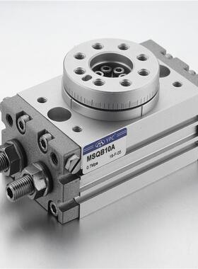 旋转摆动气缸/90度MSQB10A齿轮式18R0度HRQ小型20a/30a/5/0A/L2无