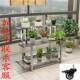 不锈钢移动花62871615架置物架兰花多花层架阳室台户外外阶梯落地