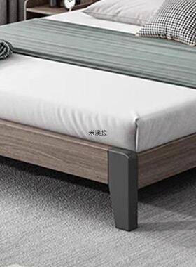 实木床人1.米现代简约5家用双人AMX宿床1.8×2米主卧出租房民1.2