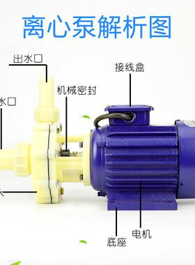 FS10塑3家用220V自吸式水化工泵/工程料耐腐蚀烯酸泵32FS-11-碱自