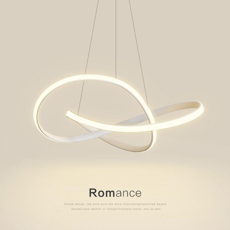 餐厅灯吊灯一字870型极网简气红2025新款现代简约大吧饭厅中山灯