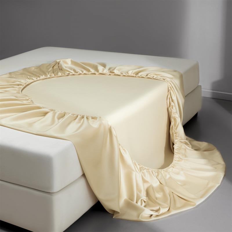 60支长绒棉床笠单件棉床全棉床罩床垫慕色保护罩防尘套纯时尚纯简