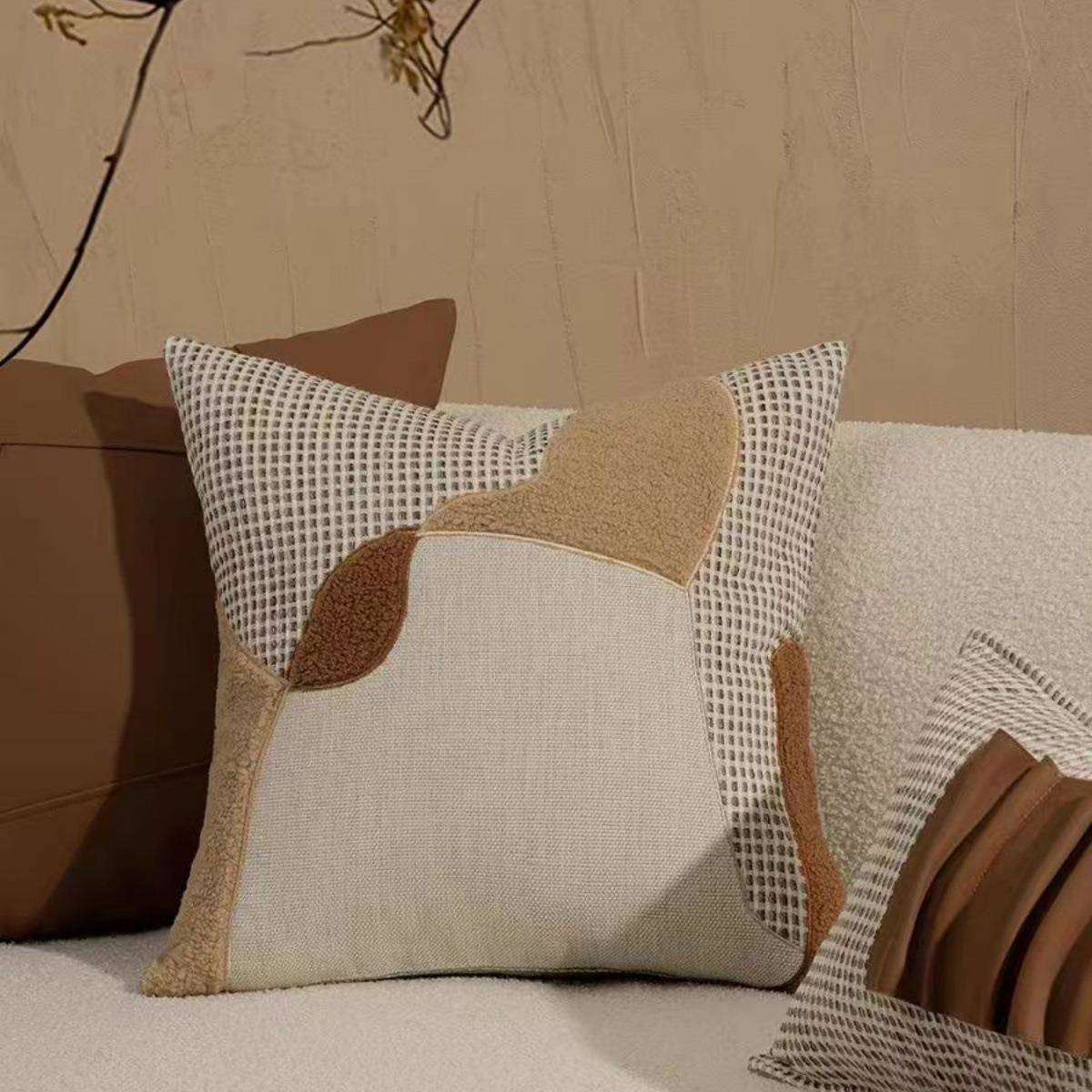 样板房抱枕酒DRT轻奢简代约现软沙装发客厅靠垫方枕样板间店抱枕