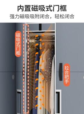 折衣叠免出安装简易对开门卧室租柜房结实耐用组43151装加厚加粗