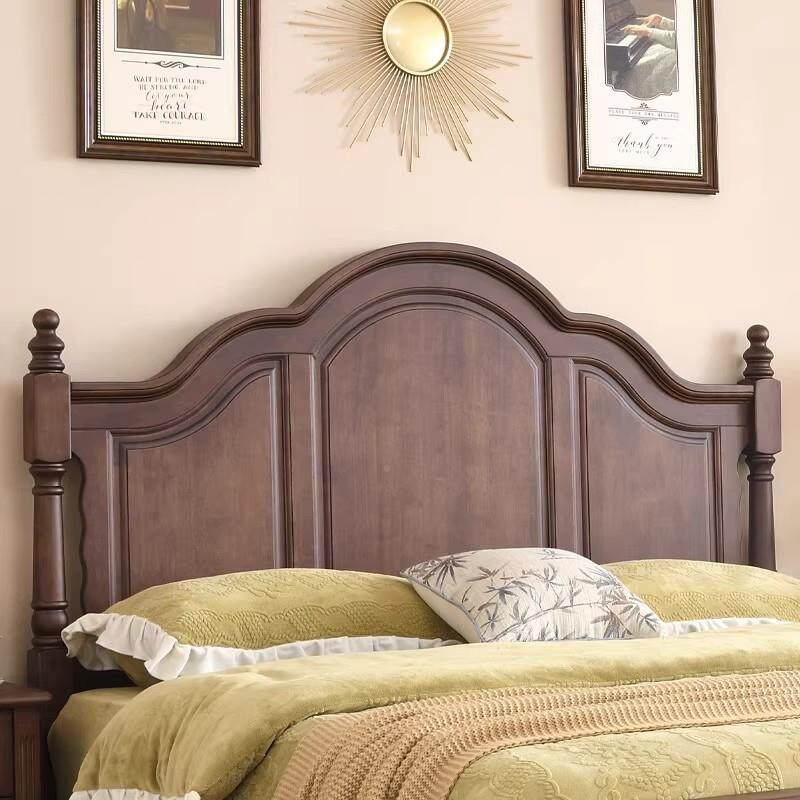 美式乡村奢实木床代简约卧室轻双人大床小户型高箱储物无品牌/家