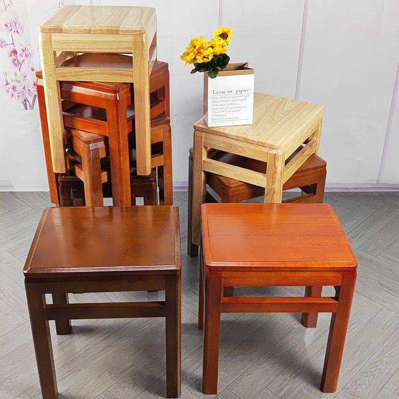 仿古子凳木凳长方形家用木凳实SFC餐饮方凳古筝凳面馆凳学生凳木