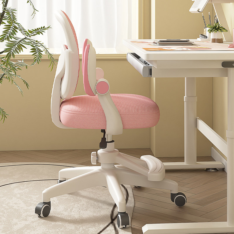 儿童学习椅子可升降小学生家用矫正坐姿写字椅书房书桌座椅电脑椅