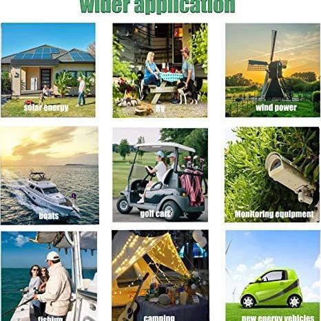 128V100Ah改锂电412池太.阳能铅储能车房车低速铁锂电池