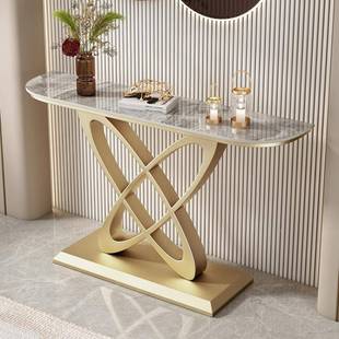 进墙玄关靠入户玄340柜关桌子意式 门风正对门客厅玄关台 现代意式