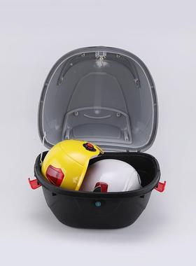 严选加号厚动车后箱备箱摩托车尾通电用大防抖电瓶车84420储物箱