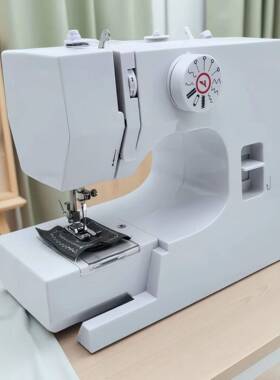 825缝纫机57320家多功能便携脚踏边迷用你台式电锁动式缝纫机