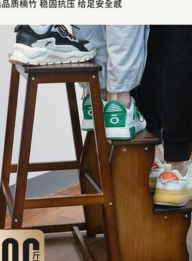 木家用梯凳折叠梯人梯加F98JJ679厚非实梯凳子两字用登高楼小椅梯