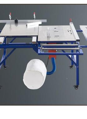 铝合金直锯精台密方轨推木ZMJ-191工无刷无尘子母锯小型线家装折