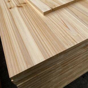 实厂家拼香杉木直板木E0级18CAAm橱m云杉拼板家具衣柜集成材