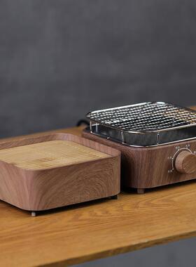 电室陶炉带茶装盘茶炉小型围炉耐D166高温玻煮璃茶器套简约办公电