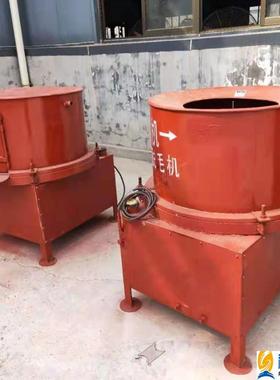 生产蹄商出售猪头去毛LJB设备猪头烫蹄毛脱毛动机器全自猪脱毛机